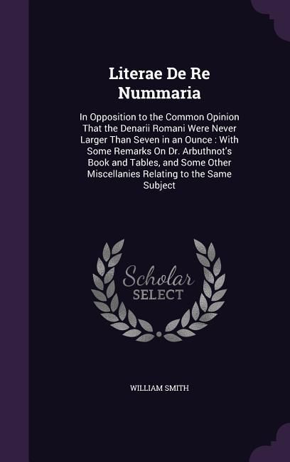 Produktbild: Literae De Re Nummaria
