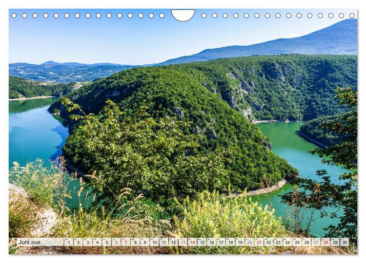 Produktbild: Wasserzauber Bosnien-Herzegowina (Wandkalender 2026 DIN A4 quer), CALVENDO Monatskalender