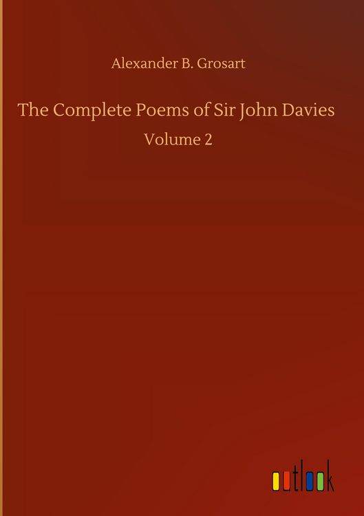 Produktbild: The Complete Poems of Sir John Davies