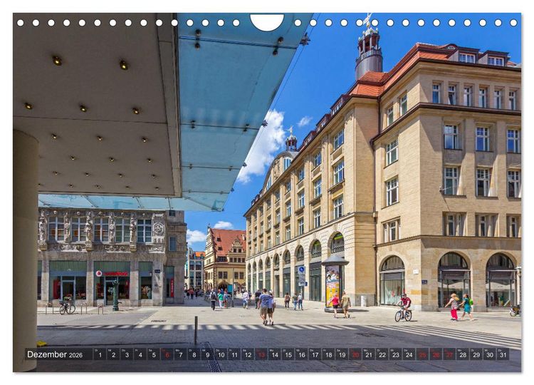 Produktbild: Ein Sommertag in Leipzig (Wandkalender 2026 DIN A4 quer), CALVENDO Monatskalender