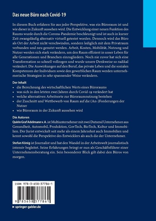 Produktbild: Das neue B&uuml;ro nach Covid-19
