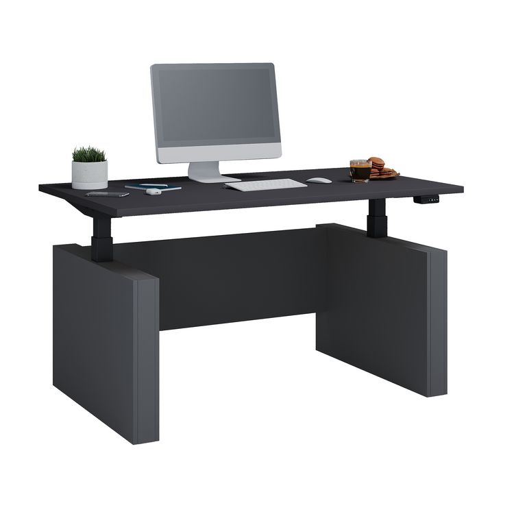 Produktbild: Schreibtisch h&ouml;henverstellbar Salia 140x80