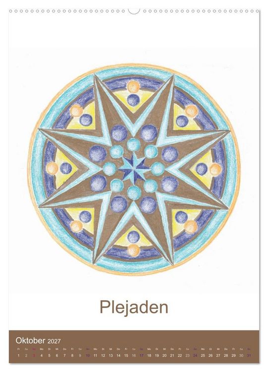 Produktbild: Atlantisheilsymbole (Wandkalender 2027 DIN A2 hoch), CALVENDO Monatskalender