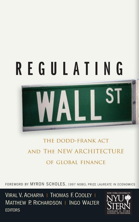 Produktbild: Regulating Wall Street