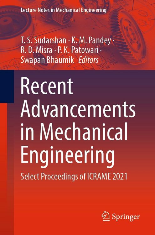 Produktbild: Recent Advancements in Mechanical Engineering