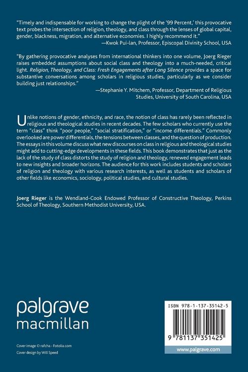 Produktbild: Religion, Theology, and Class