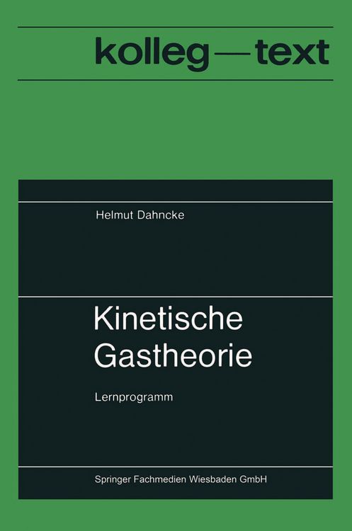 Produktbild: Kinetische Gastheorie