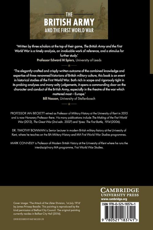 Produktbild: The British Army and the First World War
