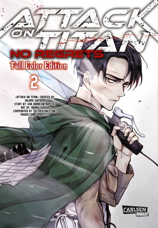 Produktbild: Attack On Titan - No Regrets Full Colour Edition 2