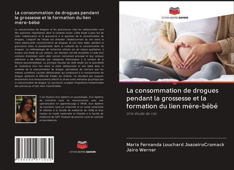 Produktbild: La consommation de drogues pendant la grossesse et la formation du lien m&egrave;re-b&eacute;b&eacute;