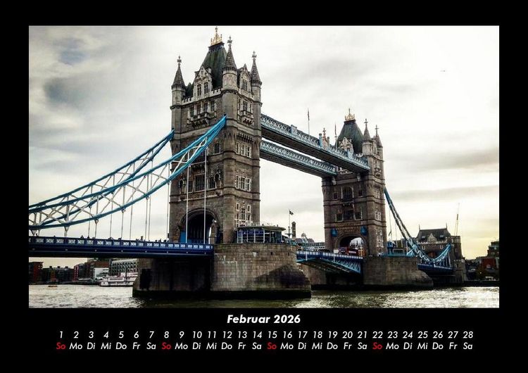Produktbild: London 2026 Fotokalender DIN A3