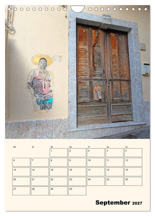 Produktbild: Taormina - &Auml;tna, Meer und antike Steine (Wandkalender 2027 DIN A4 hoch), CALVENDO Monatskalender
