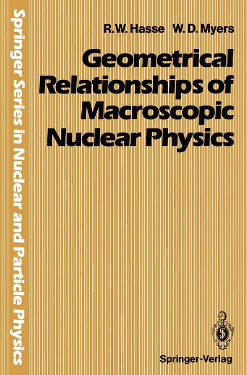 Produktbild: Geometrical Relationships of Macroscopic Nuclear Physics