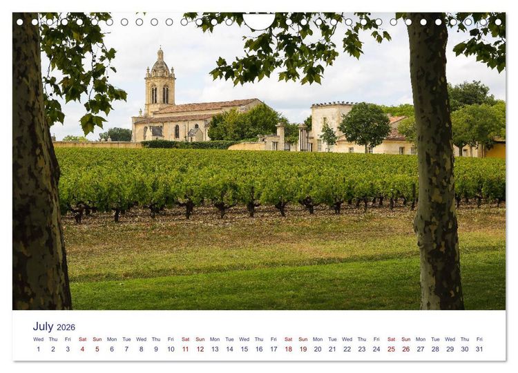 Produktbild: Arcachon Bay and the French Atlantic coast near Bordeaux (Wall Calendar 2026 DIN A4 landscape), CALVENDO 12 Month Wall Calendar