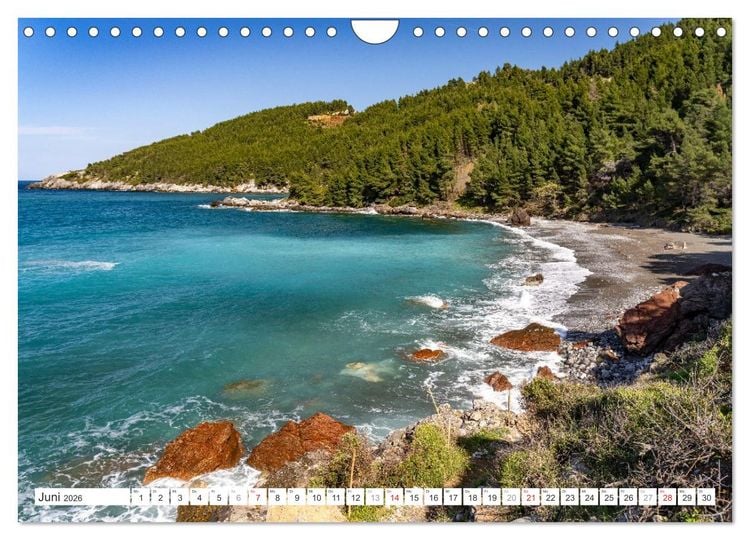 Produktbild: Griechenland - Eub&ouml;a - Evia (Wandkalender 2026 DIN A4 quer), CALVENDO Monatskalender