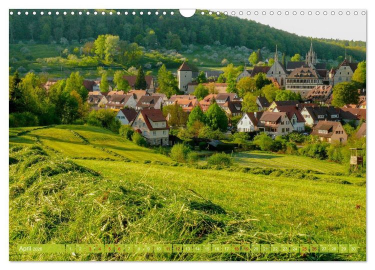 Produktbild: Lieblingspl&auml;tze in und um T&uuml;bingen (Wandkalender 2026 DIN A3 quer), CALVENDO Monatskalender