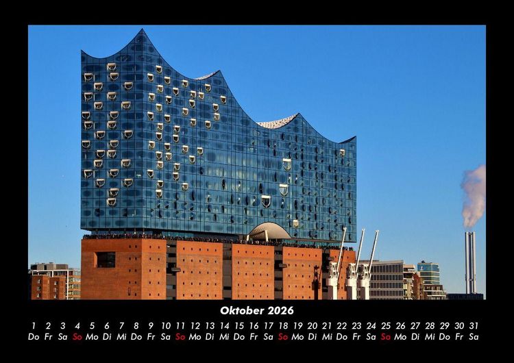 Produktbild: Hamburgs Sch&ouml;nheit 2026 Fotokalender DIN A3
