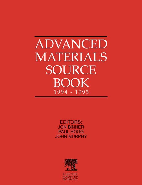 Produktbild: Advanced Materials Source Book