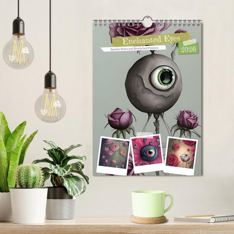 Produktbild: Enchanted Eyes (Wall Calendar 2026 DIN A4 portrait), CALVENDO 12 Month Wall Calendar