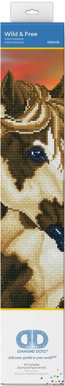 Produktbild: DIAMOND DOTZ - Diamond Painting Wildpferd
