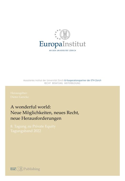 Produktbild: A wonderful world: Neue M&ouml;glichkeiten, neues Recht, neue Herausforderungen