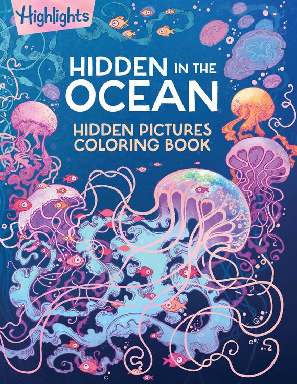 Produktbild: Hidden in the Ocean: Hidden Pictures Coloring Book