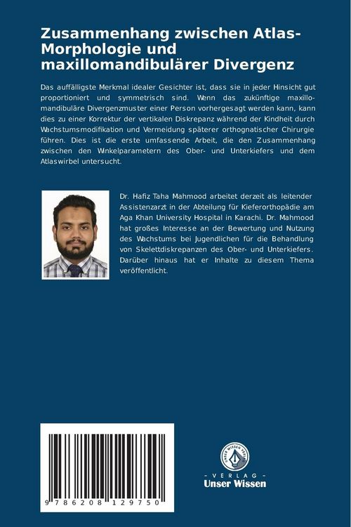 Produktbild: Zusammenhang zwischen Atlas-Morphologie und maxillomandibul&auml;rer Divergenz