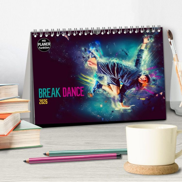 Produktbild: Break Dance (Tischkalender 2026 DIN A5 quer), CALVENDO Monatskalender