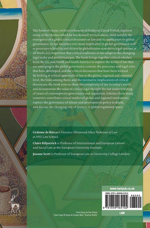 Produktbild: Critical Legal Perspectives on Global Governance
