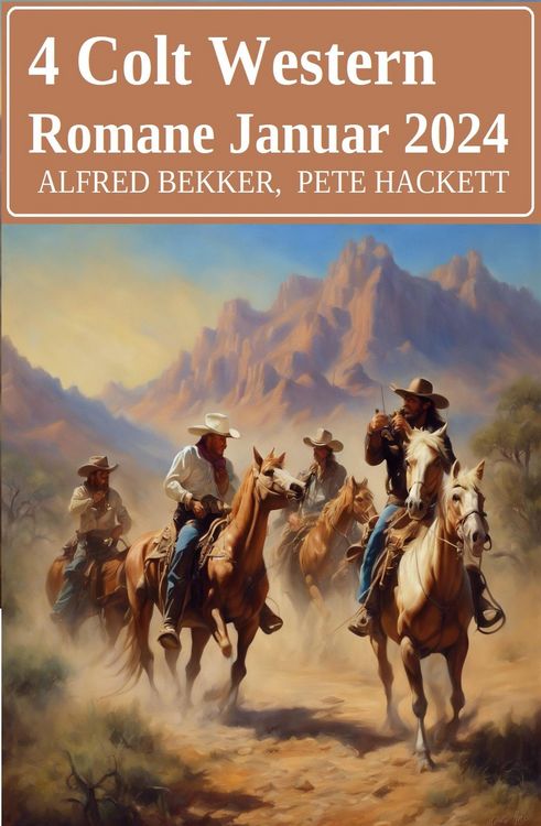 Produktbild: 4 Colt Western Romane Januar 2024