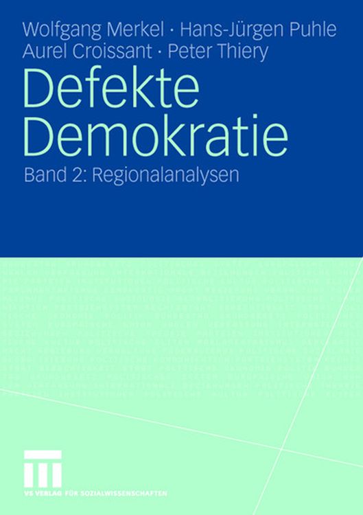 Produktbild: Defekte Demokratie