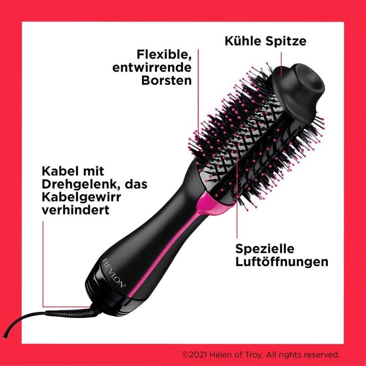 Produktbild: Revlon RVDR5222 Haarb&uuml;rste Schwarz