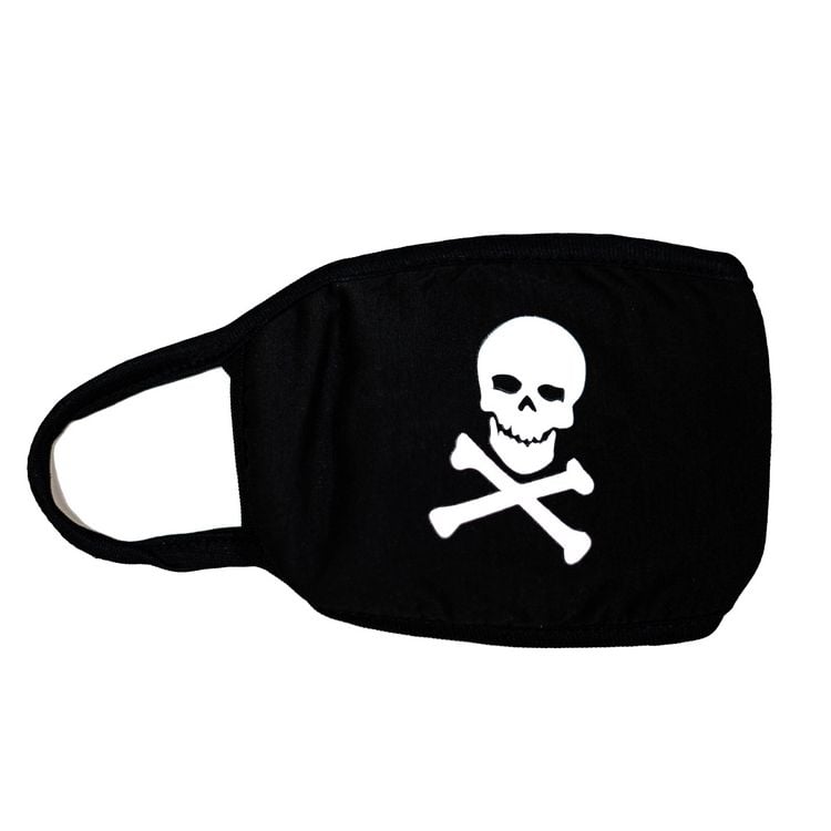 Produktbild: HTI-Line Mund-Nasen-Bedeckung Crazy Skull Mund-Nasen-Bedeckung Crazy Skull