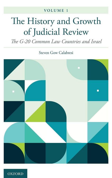 Produktbild: History and Growth of Judicial Review, Volume 1