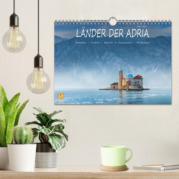 Produktbild: L&auml;nder der Adria (Wandkalender 2026 DIN A4 quer), CALVENDO Monatskalender