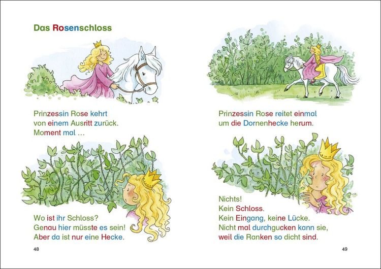 Produktbild: Lesel&ouml;wen - Das Original: Die sch&ouml;nsten Silbengeschichten f&uuml;r M&auml;dchen zum Lesenlernen