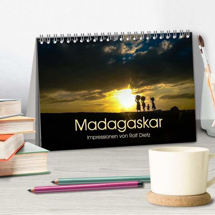 Produktbild: Madagaskar - Impressionen von Rolf Dietz (Tischkalender 2027 DIN A5 quer), CALVENDO Monatskalender