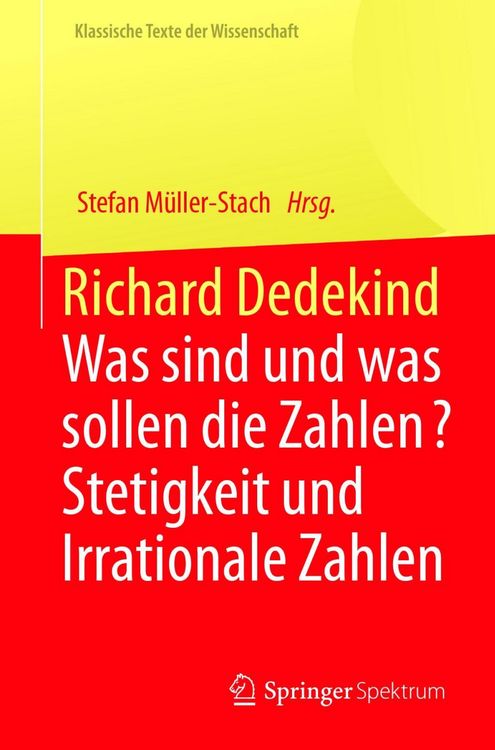 Produktbild: Richard Dedekind