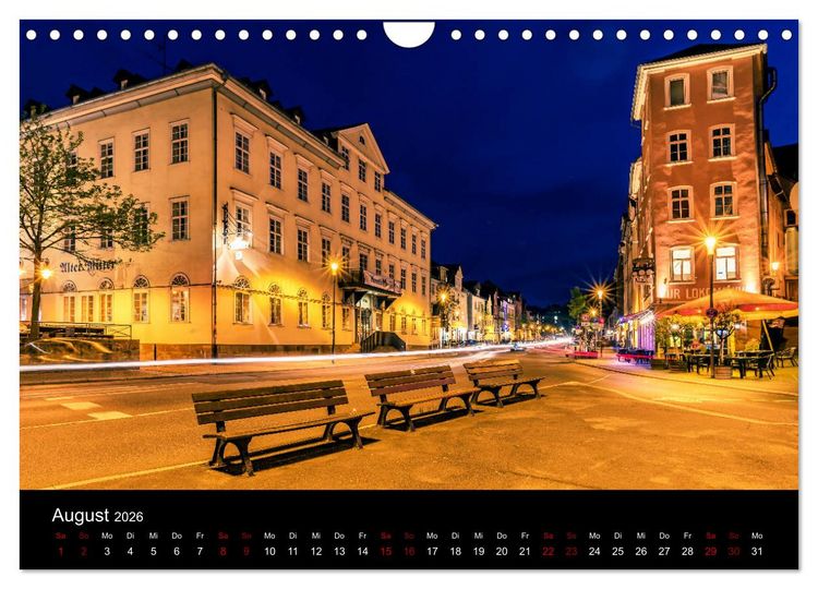 Produktbild: M&auml;rchenhaftes Marburg (Wandkalender 2026 DIN A4 quer), CALVENDO Monatskalender