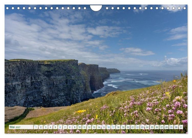 Produktbild: Irland - Unterwegs auf dem Wild Altantic Way (Wandkalender 2027 DIN A4 quer), CALVENDO Monatskalender