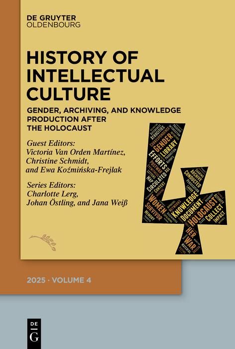 Produktbild: History of Intellectual Culture 4/2025