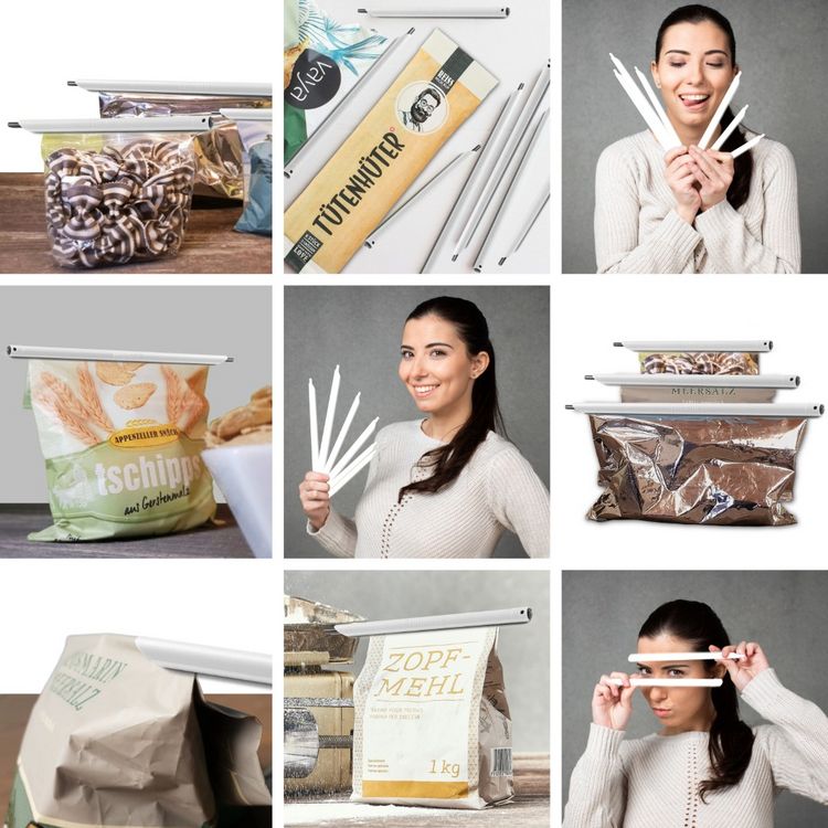 Produktbild: T&uuml;tenh&uuml;ter 6er Set weiss