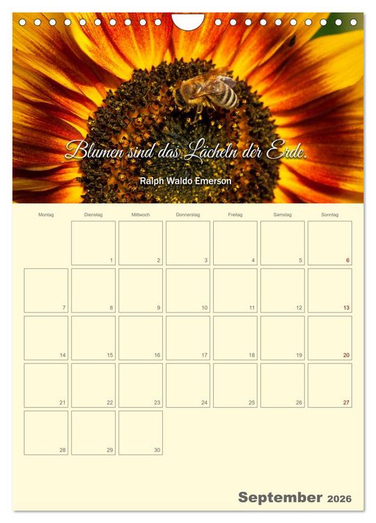 Produktbild: Gartenliebe (Wandkalender 2026 DIN A4 hoch), CALVENDO Monatskalender