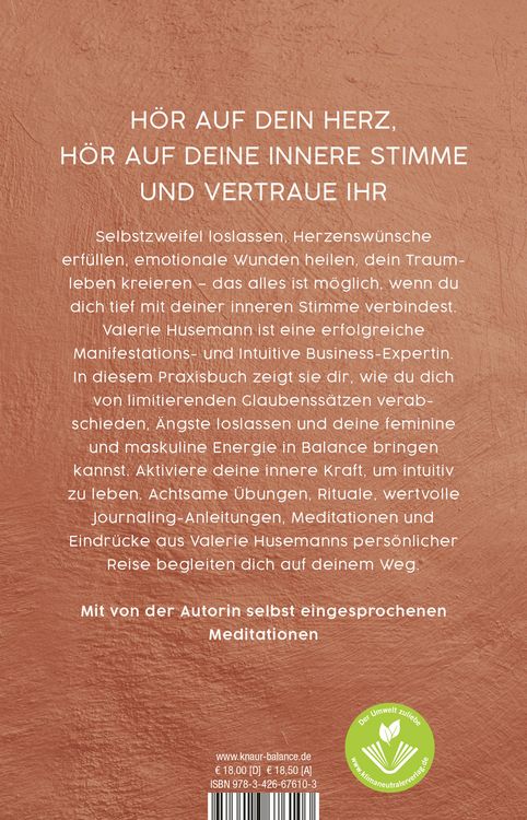 Produktbild: H&ouml;r auf dich! Entdecke deine innere Stimme - sie kennt deinen Weg