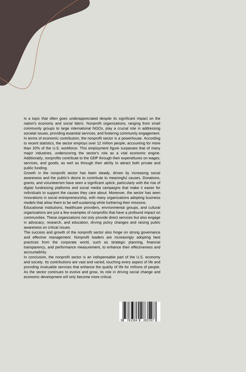 Produktbild: Nonprofit Sector Dynamics: Growth, Impact, and Challenges