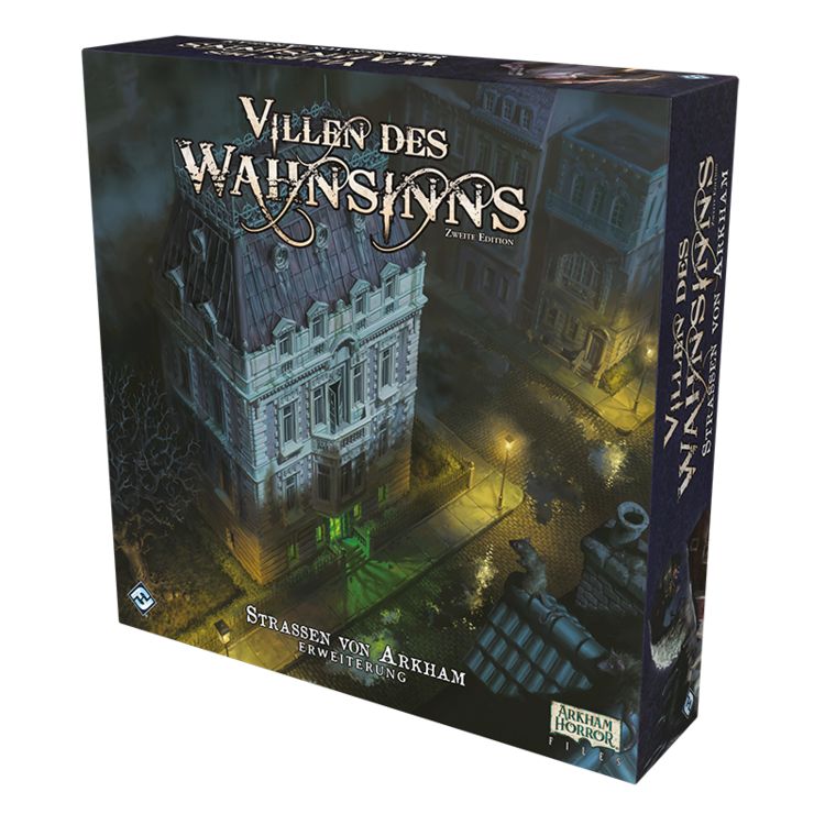 Produktbild: Villen des Wahnsinns 2. Edition, Strassen von Arkham (Spiel-Zubeh&ouml;r)