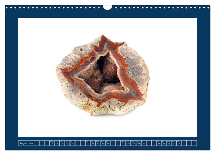 Produktbild: Agates - Polished semi-precious stones (Wall Calendar 2026 DIN A3 landscape), CALVENDO 12 Month Wall Calendar