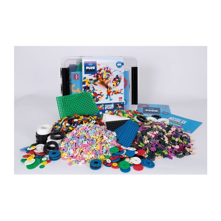 Produktbild: Plus Plus - 4000 Kreativ Bausteine gemischt