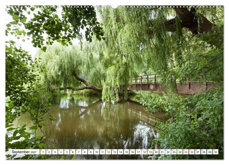 Produktbild: Radland Deutschland - Niederrhein (Wandkalender 2027 DIN A2 quer), CALVENDO Monatskalender