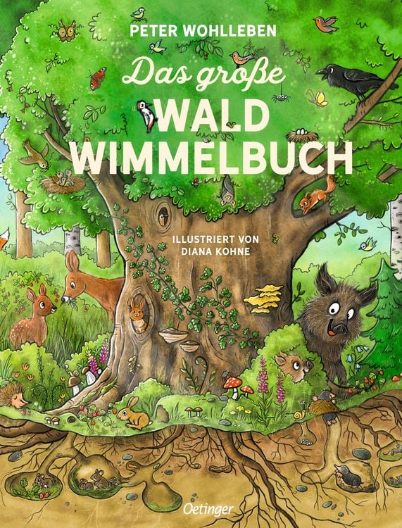 Produktbild: Das gro&szlig;e Wald-Wimmelbuch